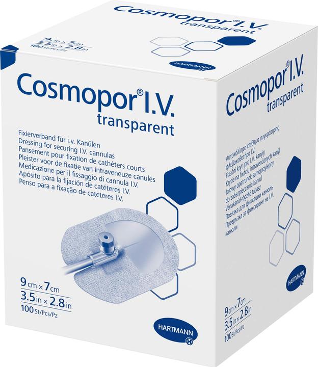 Produktbild Cosmopor I.V. 9x7cm transparent (100x)