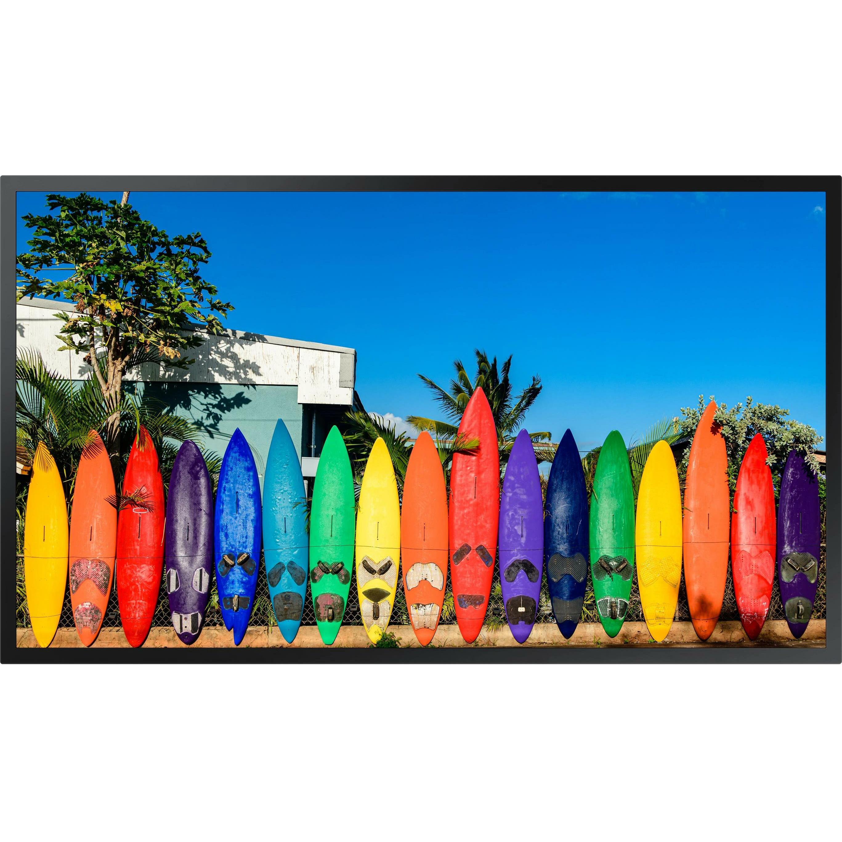 Samsung Smart Signage OM55B 55" LED (3840 x 2160 Pixel, 55"), Digital Signage, Schwarz