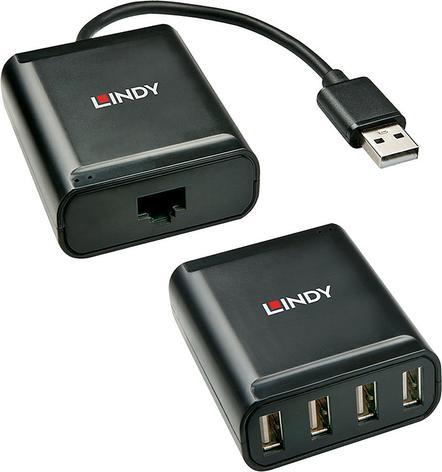 Image du produit Lindy USB 2.0 à (USB-A, 4 ports)