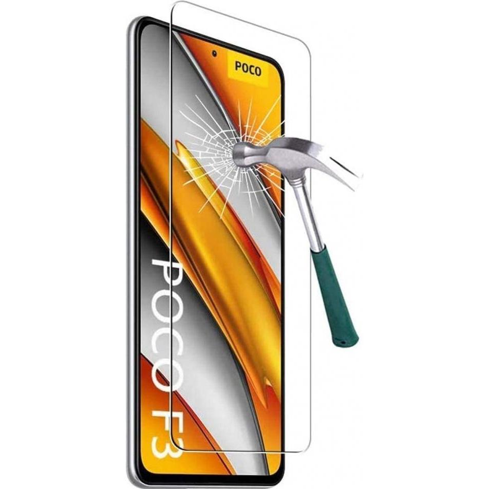 Thumbnail - Screenguard Xiaomi Poco F3 Panzerglas Schutzfolie Case Friendly Design (1 Stück, Xiaomi Poco F3), Smartphone Schutzfolie...
