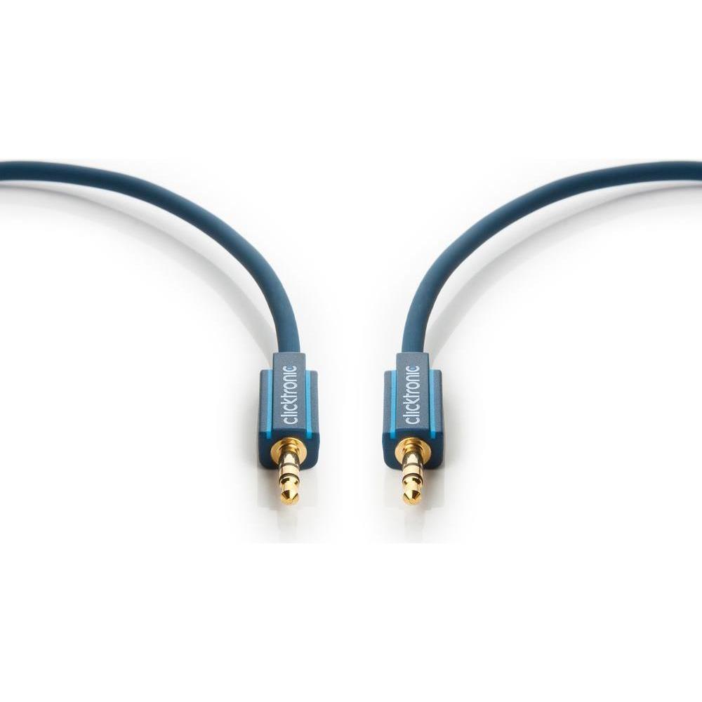 Thumbnail - clicktronic Mp3 (1 m, 3.5mm Klinke (AUX)), Audio Kabel