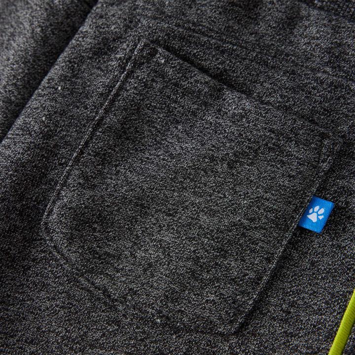 Actual product image VidaXL Children's tracksuit bottoms grey melange 104,Material: 80 (104)