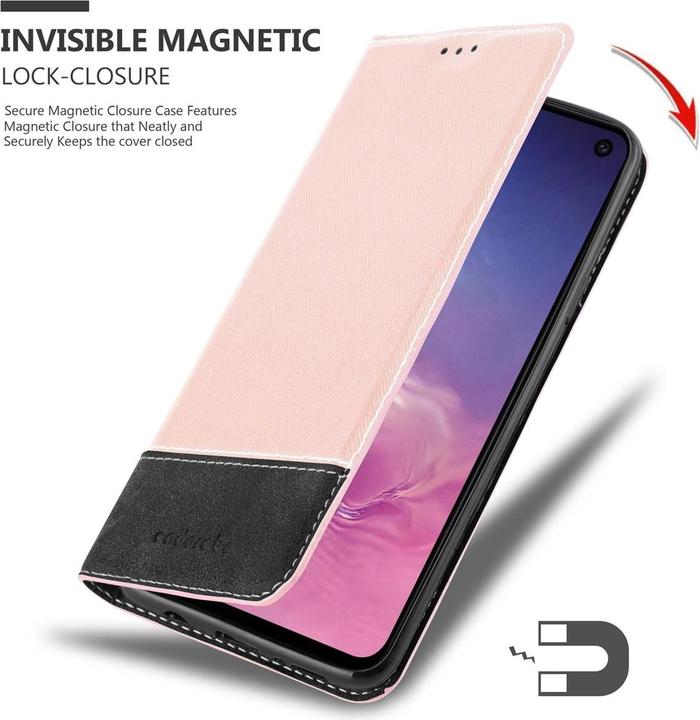 Produktbild Cadorabo X-Wallet Kunstlederkombi Hülle (Samsung Galaxy S10e)