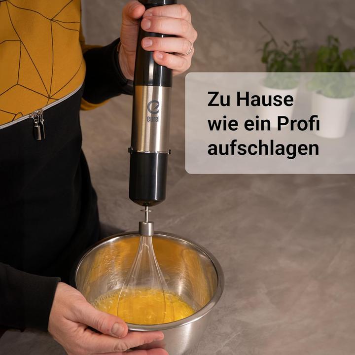 Produktbild Eurel Akku Stabmixer-Set mit Zubehör