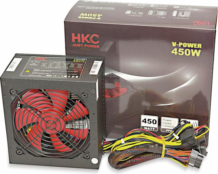 Produktbild Eneroid PC-Netzteil HKC V-450, 450 W, ATX V2.2 (450 W)