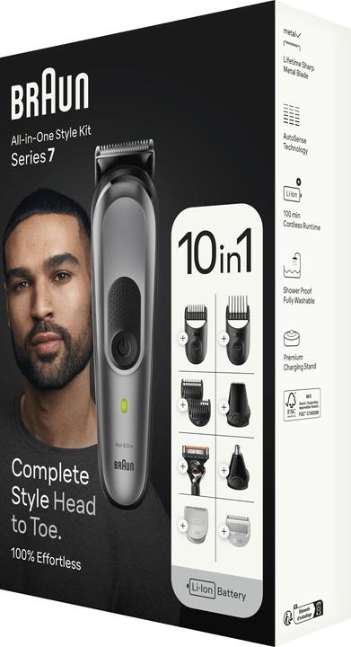 Actual product image Braun Multigroom Series 7 (MGK7420)