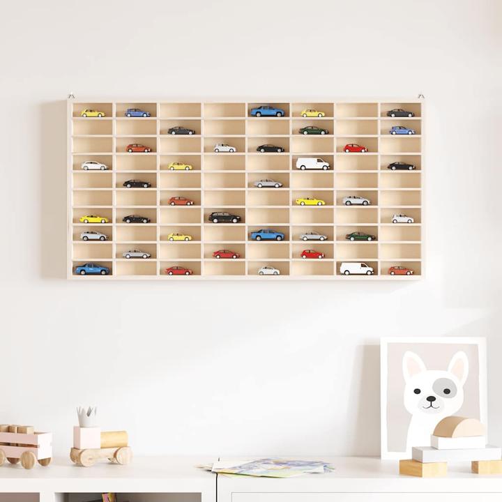 Actual product image VidaXL Wall display case Hanging display case Collector's display case Collector's case with 80