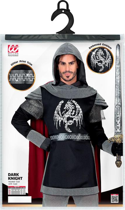 Actual product image Widmann Knight costume for men (L)