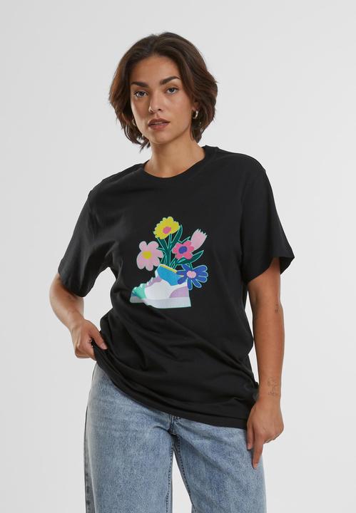 Produktbild Mister Tee Ladies Flower Sneaker Tee - 19039 (XL)