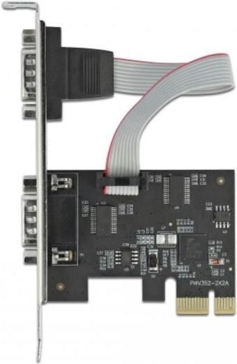 Actual product image Delock PCI Express card 90001 2x serial / RS-232