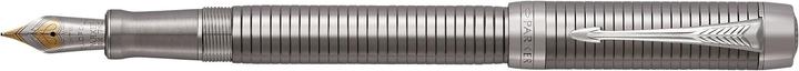 Produktbild Parker Pen Duofold Prestige Ruthenium Chiselled (Schwarz)