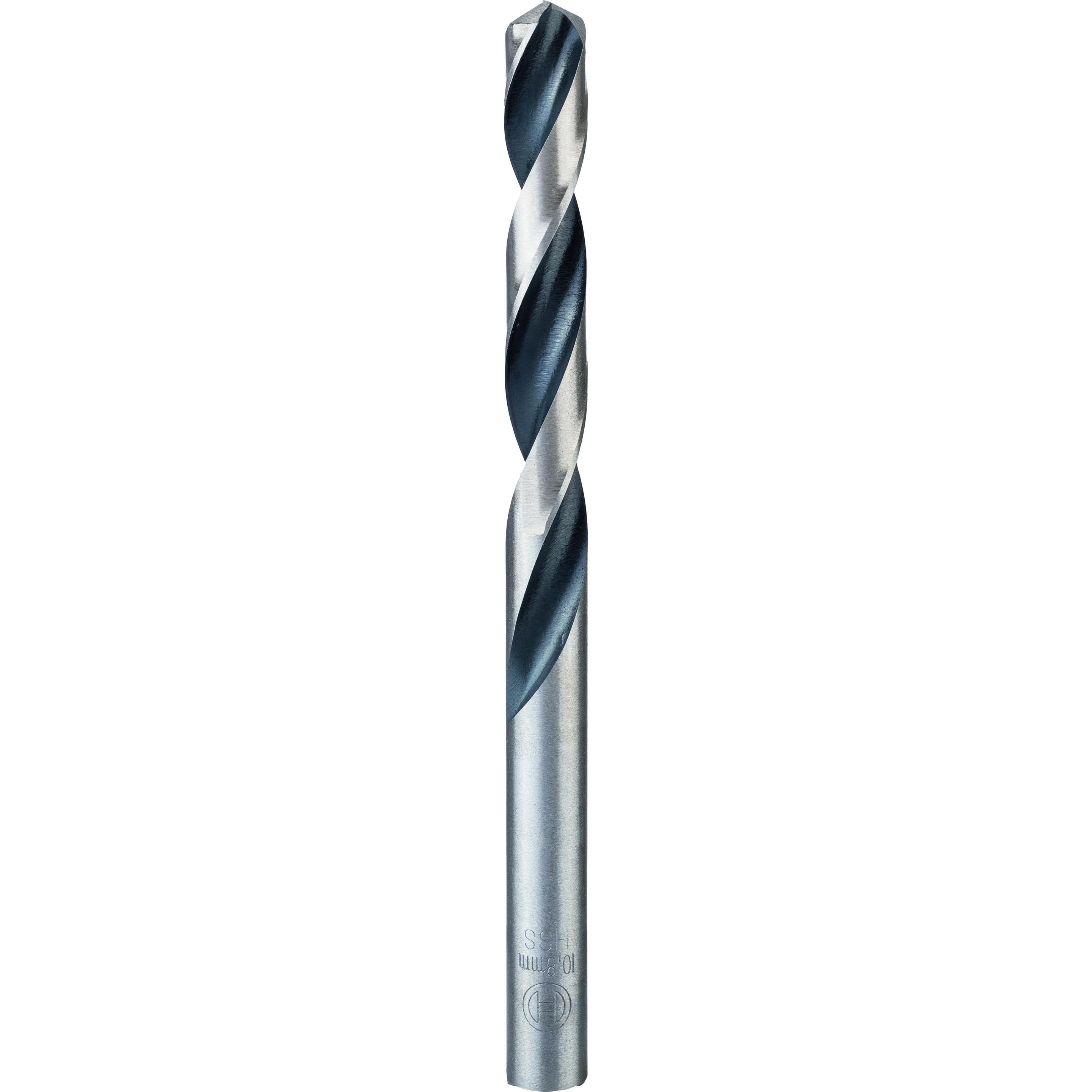 Bosch Professional Zubehör, Bohrereinsatz, Metallspiralbohrer HSS PointTeQ, DIN 338, 10,8 mm, 5er-Pack (10.8 mm)
