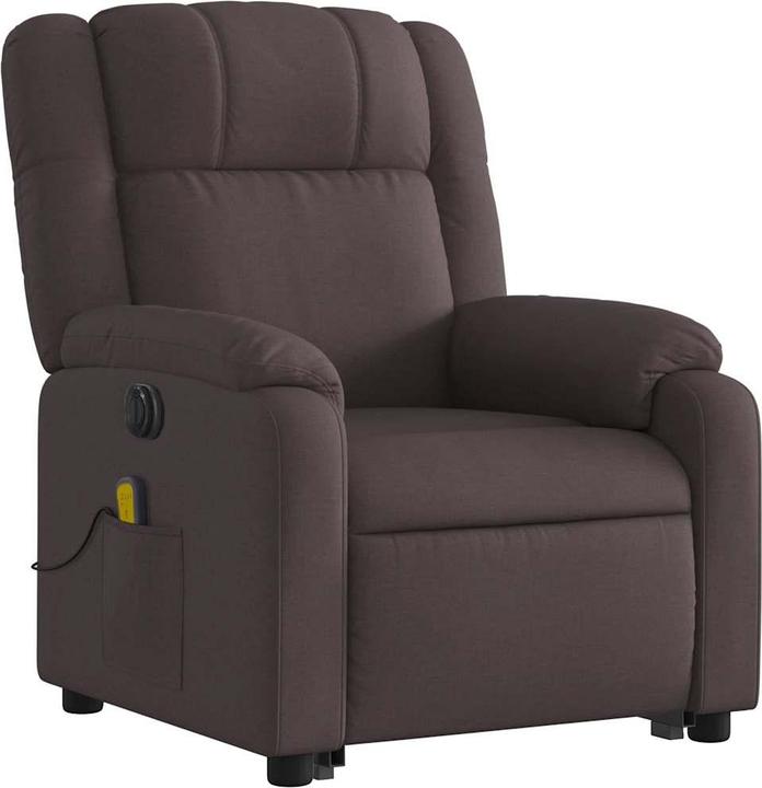 Actual product image VidaXL Electric massage chair with stand-up aid fabric