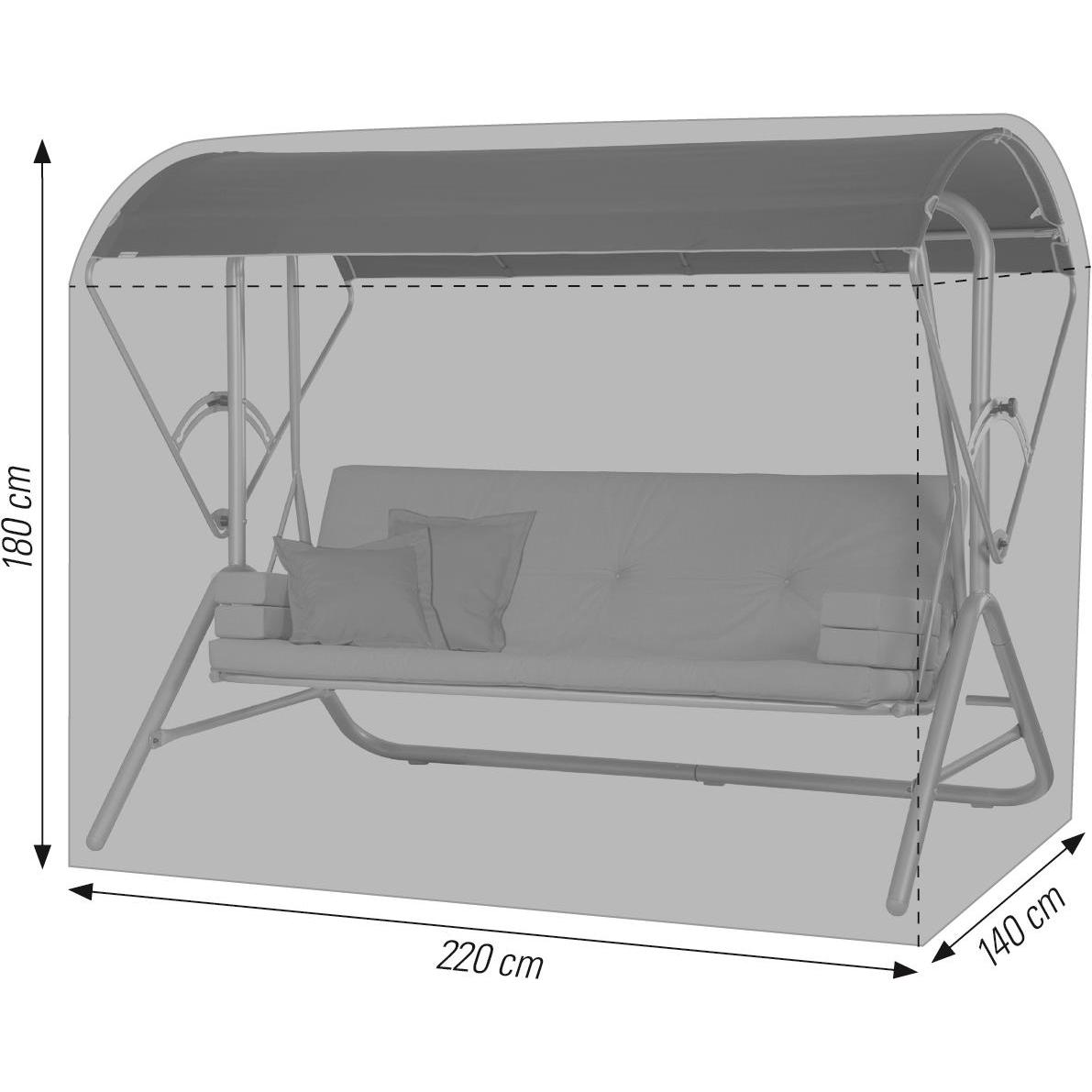Acamp, Wetterschutzhülle, 180cm