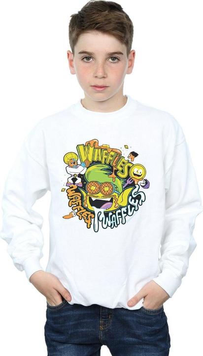 Image du produit - Sweat TEEN TITANS GO WAFFLE MANIA - Garçon (128)
