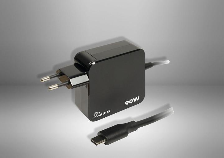 Produktbild Intertech Inter-Tech PD-Charger USB C,PSU PD-2090, PD 90W, schwarz (90 W)