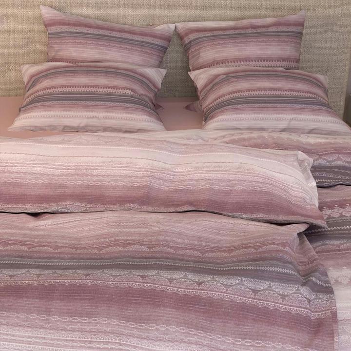 Immagine prodotto Lotus Bettwaren Création Biancheria da letto in raso Ajala (Copripiumino, 200 x 210 cm)