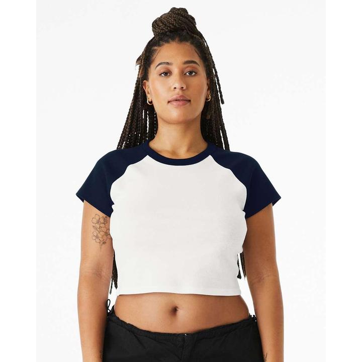 Produktbild Bella Canvas Micro Rib Raglan Baby Tee (S)
