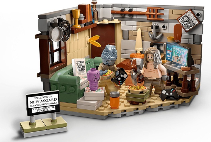 Actual product image LEGO Bro Thor's new Asgard (76200, LEGO Rare Sets, LEGO Marvel)