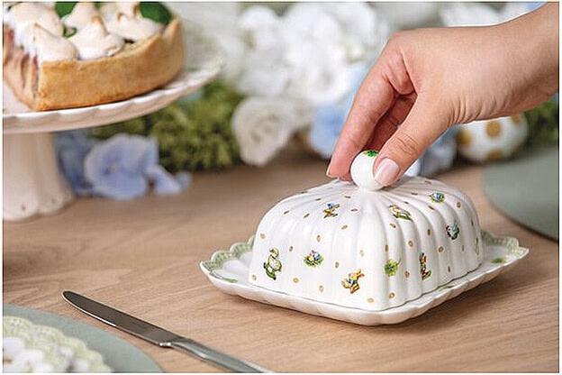 Actual product image Villeroy & Boch Easter Delight butter dish