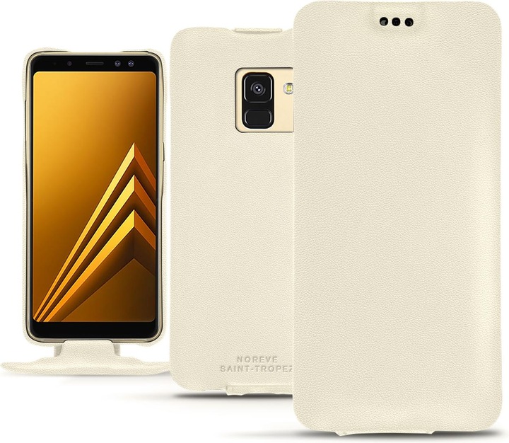 Produktbild Noreve Lederschutzhülle vertikal (Samsung Galaxy A8+)