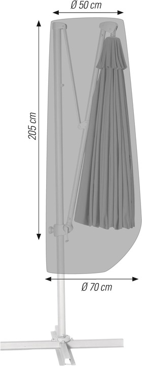 Acamp Housse de parasol