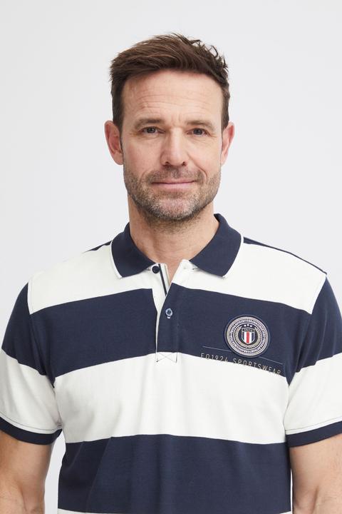 Image du produit FQ1924 FQPeter stripe polo w badge 21900639 (M)