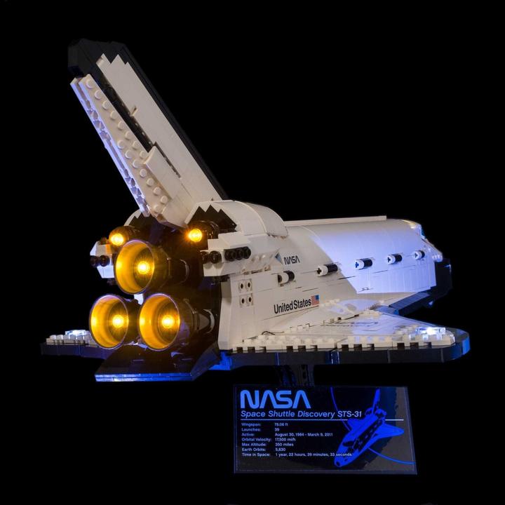 Produktbild Light my bricks LED Licht Set für LEGO Nasa-Spaceshuttle Discovery