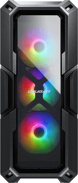Produktbild Cougar Boitier Moyen Tour ATX MX440-G RGB avec panneaux vitrés (Noir) (ATX, mATX, Mini-ITX)