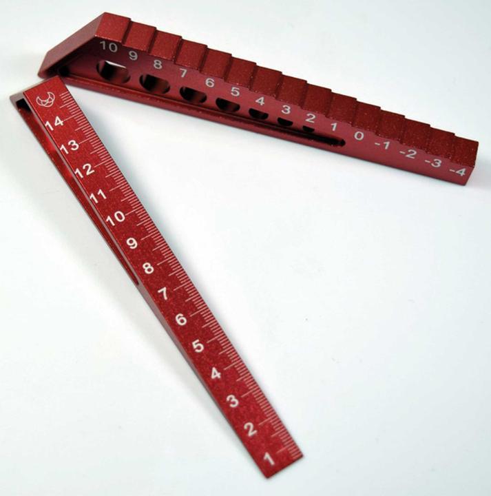 Absima Höhenlehre 1/8 & 1/10, rot