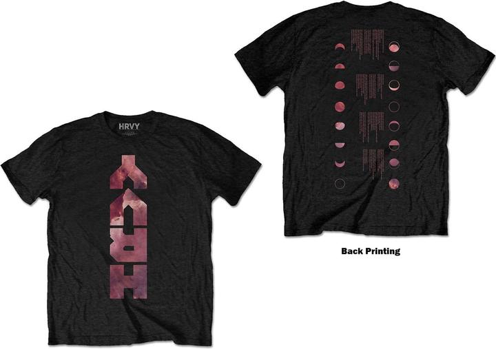 Immagine prodotto Hrvy Maglietta in cotone con stampa sul retro dei testi personali, unisex adulto (S)