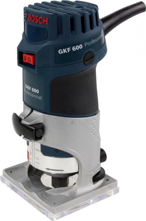 Actual product image Bosch Professional Edge router GKF 600, with carrying case