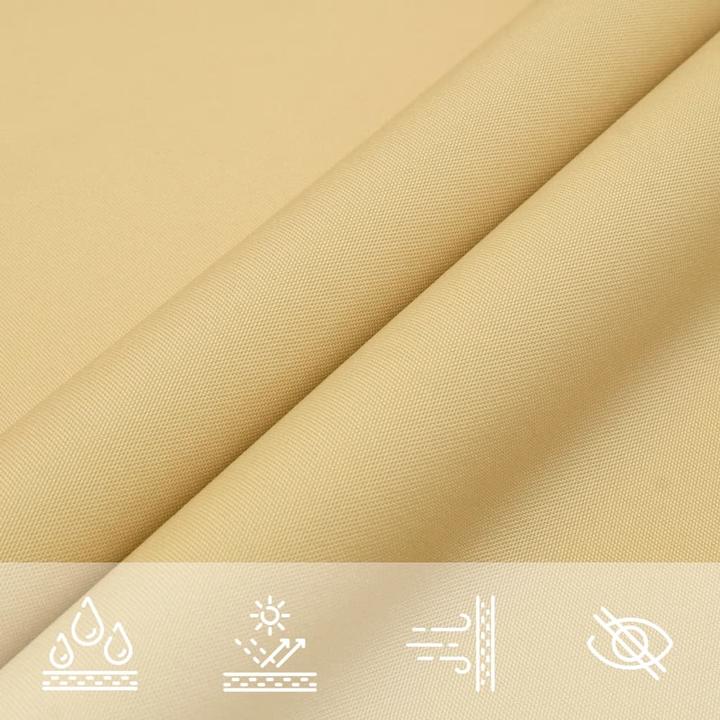 Produktbild vidaXL Sonnensegel farbe 100% Polyester Oxford (5 x 6 x 6 m)