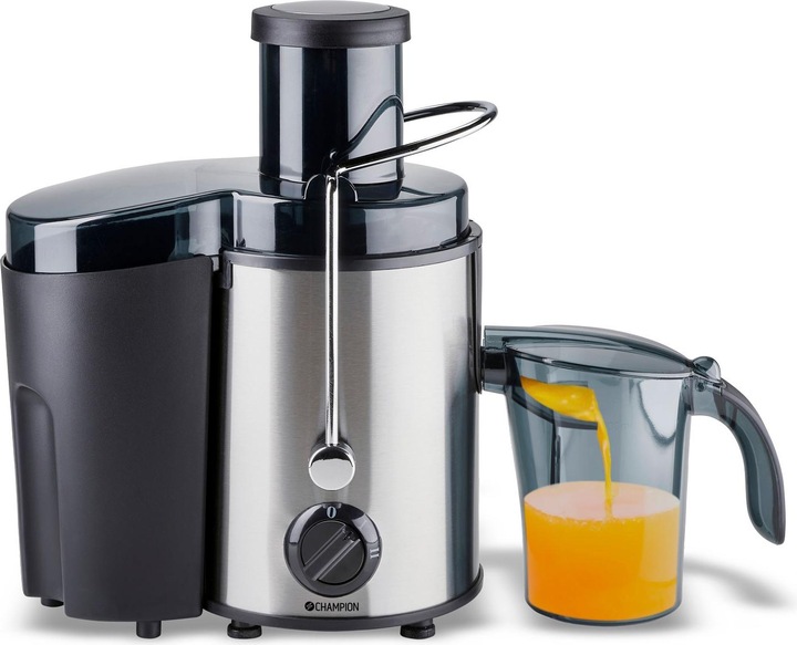 Image du produit Champion Centrifugeuse pour jus brut 0,6L 500W RS110 noire (Prise UE)