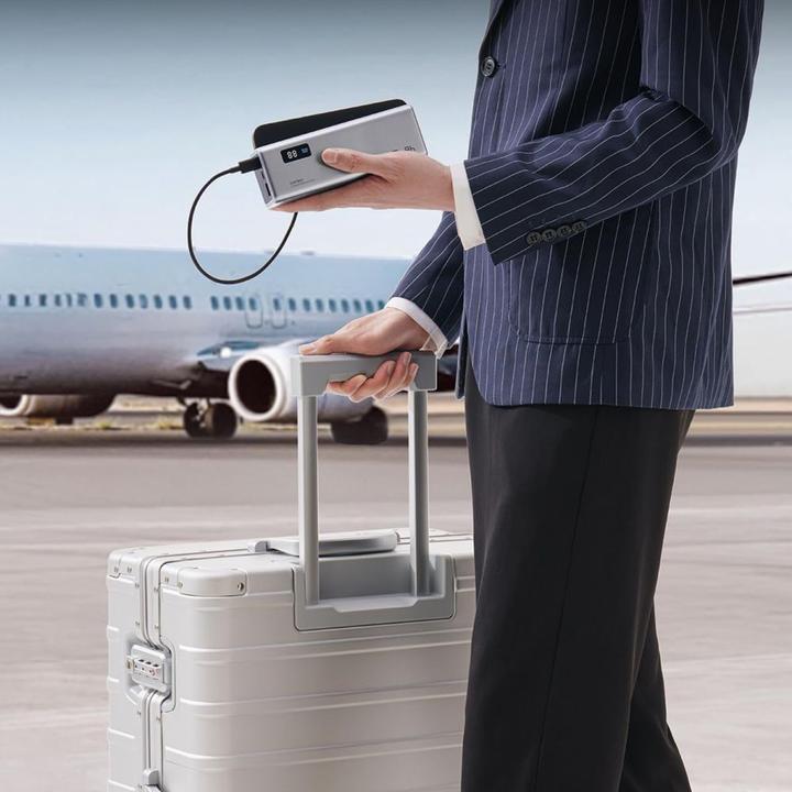 Actual product image Cuktech P+Serie Nr. 15 Powerbank 150W 20000mAh - Grau (20000 mAh, 150 W)