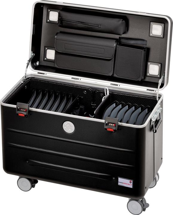 Produktbild Parat PARAPROJECT Case N16 - Wagen (nur Laden) für 16 Tablets - verriegelbar - Alumini