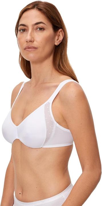 Actual product image Playtex Minimizer Bra with Preformed Cups, Adjustable Straps, and U-Back Closure (Single pack, 85 F)