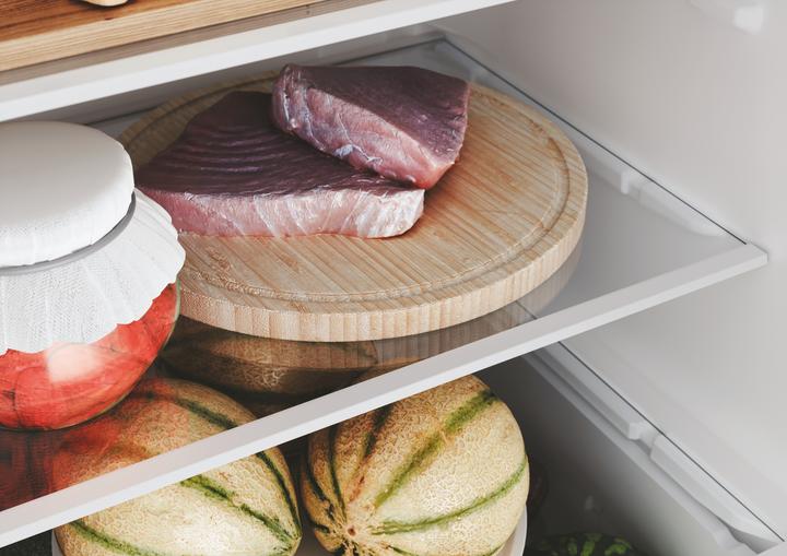 Actual product image Candy Fridge-freezer CCE4T618EB Right, Exchangeable (341 l)