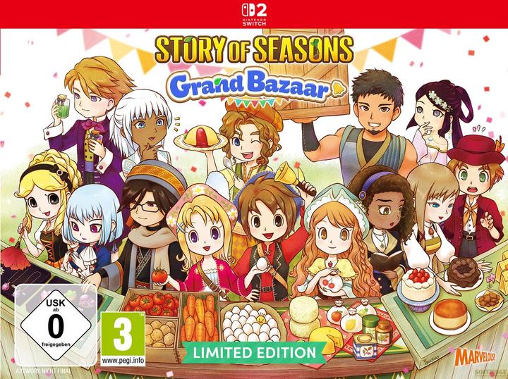 Image du produit Marvelous Story of Seasons: Grand Bazaar NSW2 L.E. (Switch 2, DE)