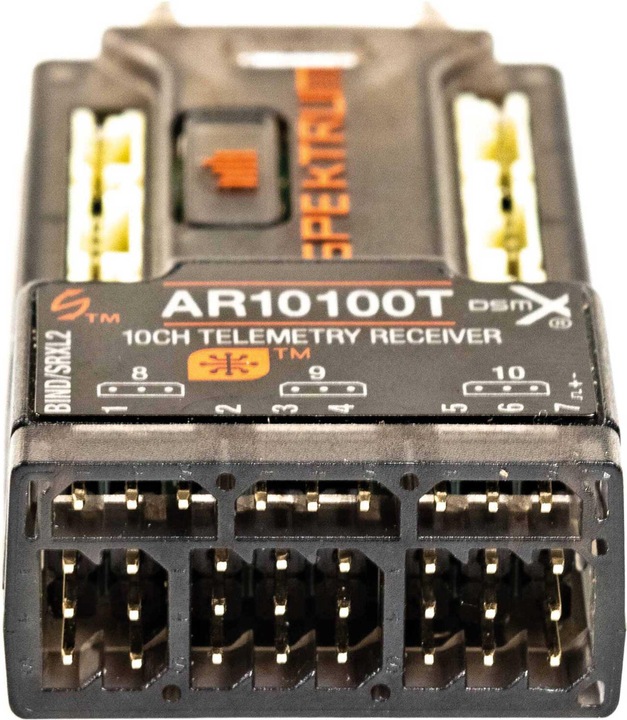 Actual product image Spektrum AR10100T 10-Channel Telemetry Receiver