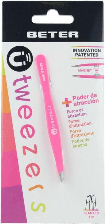 Immagine prodotto Beter PINZA depilar magnética punta oblicua #negra