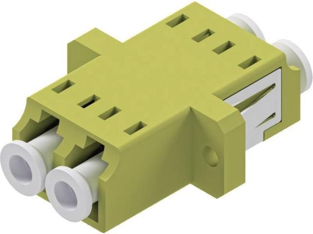 Easylan LWL Kupplung Grade SLVZAM22DPLG C LC-Duplex MM OM5 Polymer lgn Zirkona