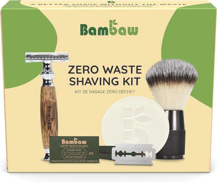 Produktbild Bam Baw Zero Waste Shaving Kit - Rasierset