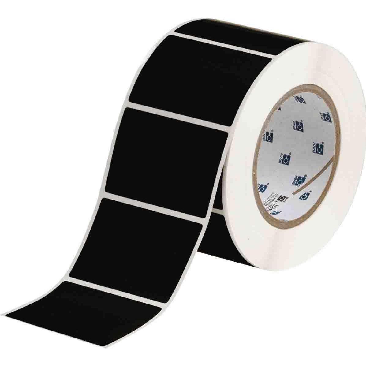 Brady, Etiketten, THT-19-8117-1, Polyester, Schwarz, 76.20 x 50.80 mm, permanent (1000 E.)
