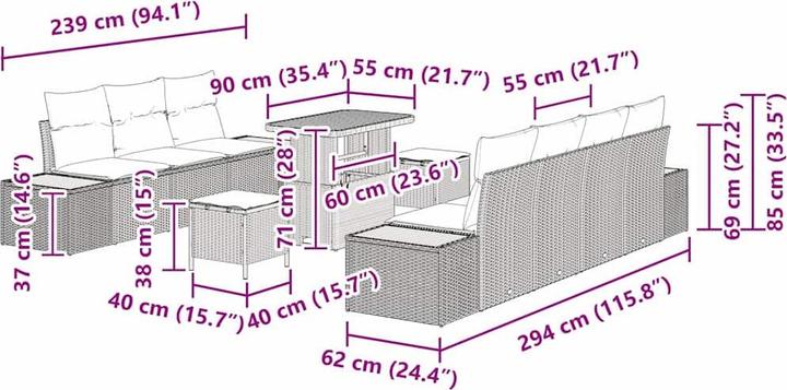 Produktbild vidaXL Anaïs