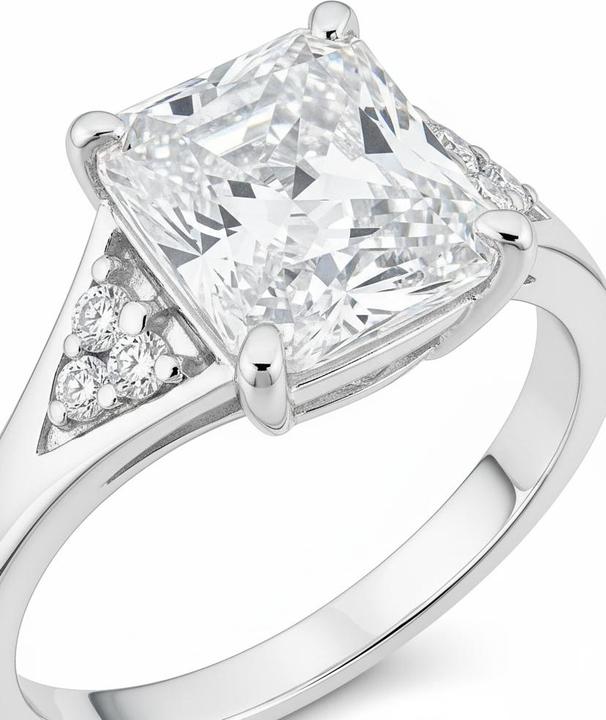 Produktbild Thomas Sabo Ring Weisser Stein Silber (52, 925 Silber)