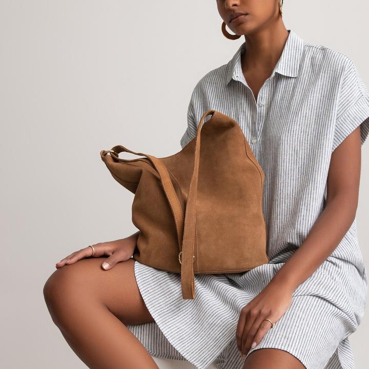 Actual product image La Redoute Collections Hobo bag