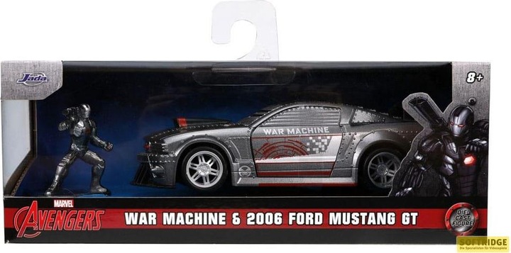 Produktbild Jada Marvel War Machine 2006 Ford Mustang1:32