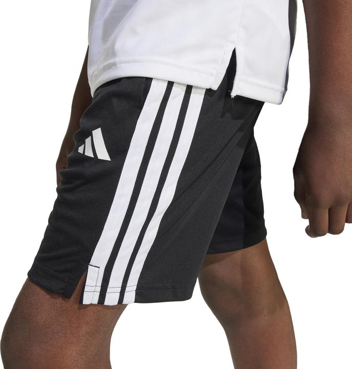 Produktbild adidas Unisex-Kinder Train Essentials 3-Stripes Short Pants, Black/White (164)