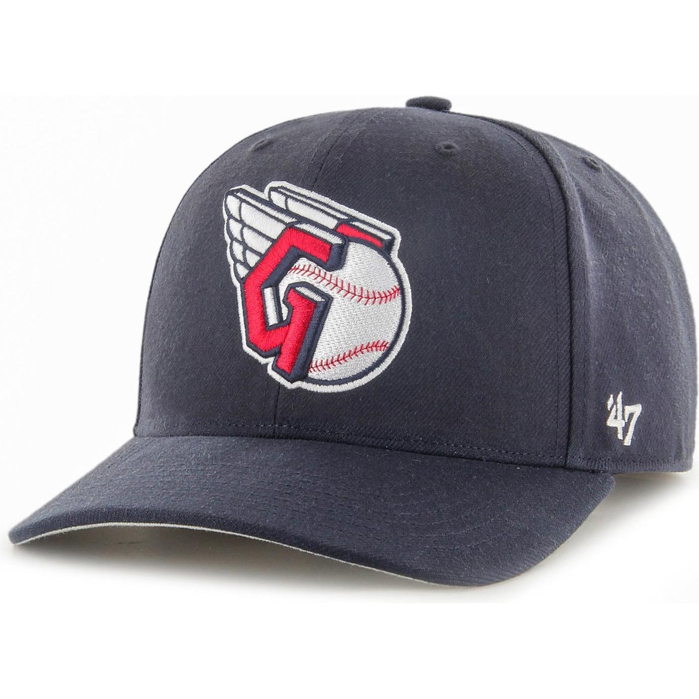 47 Brand, Herren, Cap, Low Profile Zone Cleveland Guardians, Blau
